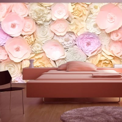 Papier peint intissé panoramique Fleurs Flower Bouquet EDEN