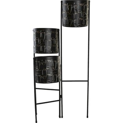 Support pour plante en métal  visage design moderne RECOLLECTION