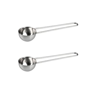 Ensemble de 2 Cuillères doseuse à café inox 8gr PETIT DÉJEUNER FACKELMANN