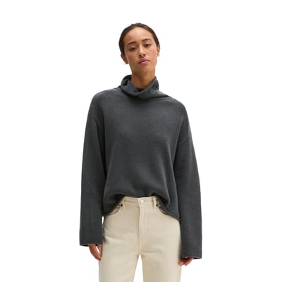 Pull en maille coupe classique en mélange de laine vierge douce MARC O'POLO