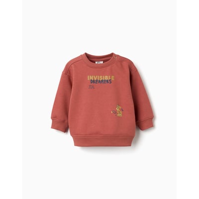 Sweat en coton peigné à imprimé Invisible Dreamers ZIPPY