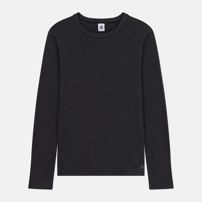 T-shirt donna "l'iconique" in cotone maniche lunghe PETIT BATEAU