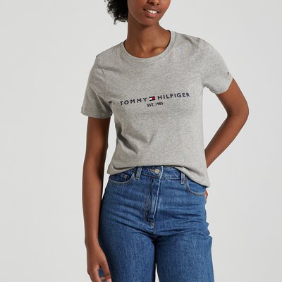 Crew Neck T-Shirt with Short Sleeves TOMMY HILFIGER