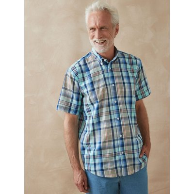 Chemise manches courtes à carreaux DAXON