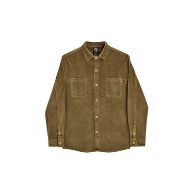 SURCHEMISE VELOURS GREEN PULLIN