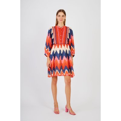 Robe courte imprimée PELOPONESE DERHY