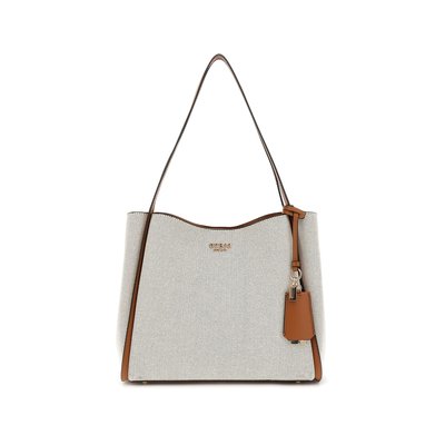 Sac D'épaule Nicolette En Toile GUESS