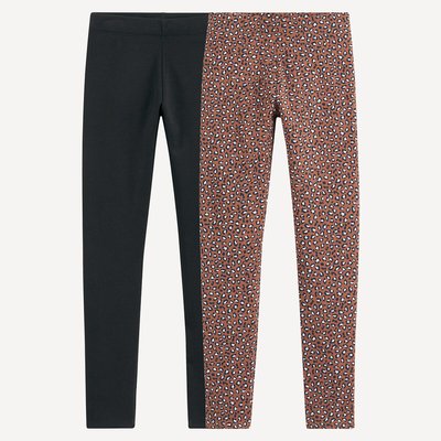 Confezione da 2 leggings LA REDOUTE COLLECTIONS