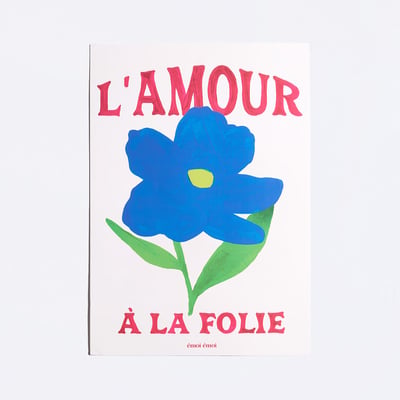 Affiche L'amour à la folie EMOI EMOI