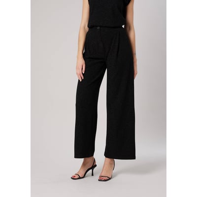 Pantalon large femme en tissu brillant GLORIA DEELUXE