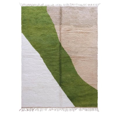 Tapis berbère contemporain aux lignes graphiques en laine 250 x 342 cm AFK LIVING