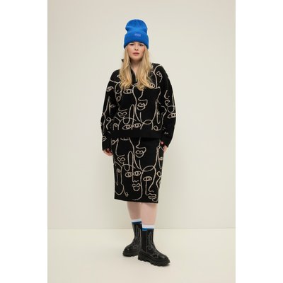 Jupe midi en maille STUDIO UNTOLD