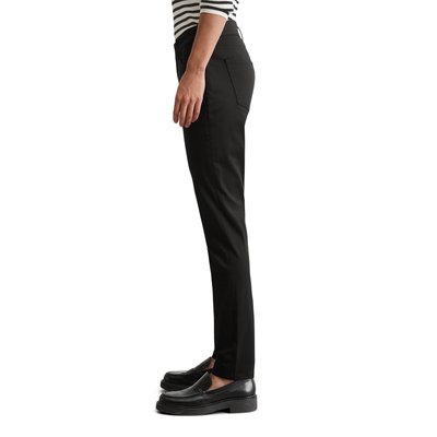 Pantalon modèle Alby slim en satin stretch MARC O'POLO