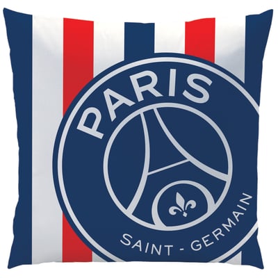 Coussin imprimé 100% polyester, Paris Saint Germain RAYURES PSG