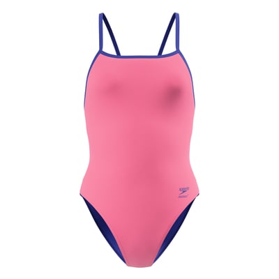 Maillot de bain 1 pièce motif/style bicolore SPEEDO