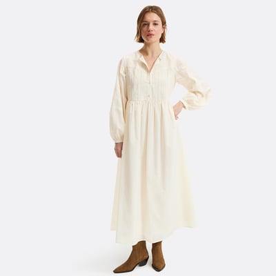 Full Maxi Dress with Long Sleeves LA REDOUTE COLLECTIONS