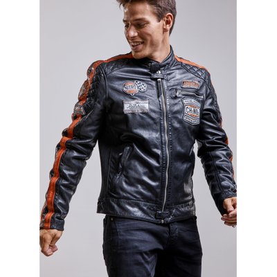 Blouson en cuir  RIPER CALISTA REDSKINS