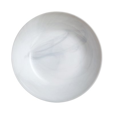 6 Assiettes creuses grises 20 cm Diwali Marble - Luminarc LUMINARC