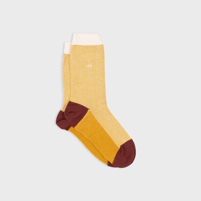 Chaussettes en coton peigné CHEVRONS BILLYBELT