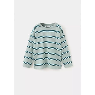 T-shirt 100 % coton rayures MANGO BABY