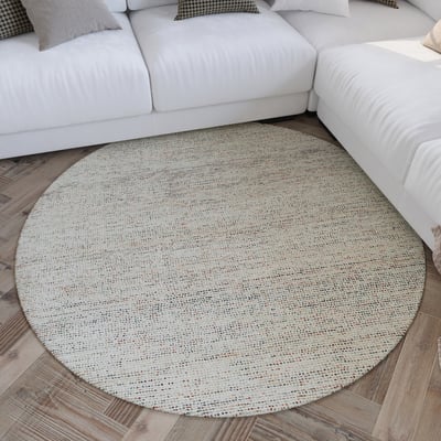 Tapis rond tufté main à relief ,  Hamptons THIRTYTWO WECON HOME