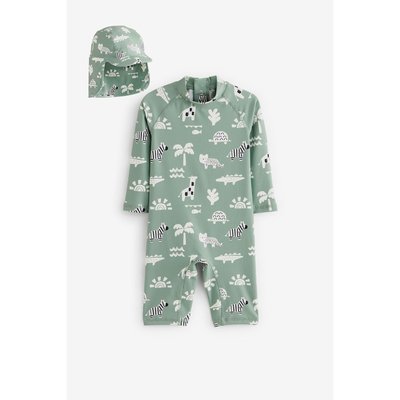 Chapeau maillot de bain long, ensemble NEXT