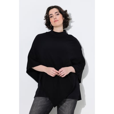 Poncho en maille, base en pointe ULLA POPKEN