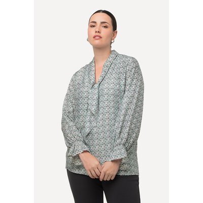 Blouse à manches longues et col montant ULLA POPKEN