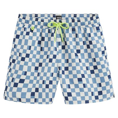 Bermuda da bagno piscina a scacchiera LA REDOUTE COLLECTIONS