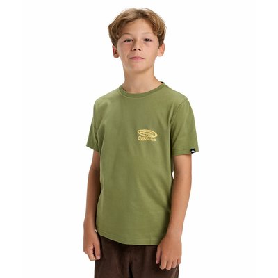 T-shirt manches courtes, imprimé devant et dos QUIKSILVER