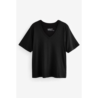 T-shirt coupe large à col en v modal NEXT