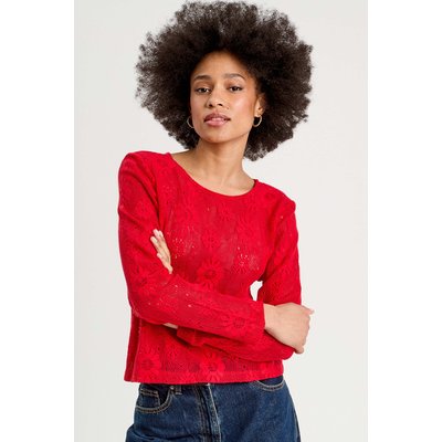 T-shirt ajouré effet crochet CACHE CACHE