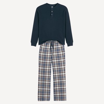 Pigiama con pantaloni di flanella a quadri LA REDOUTE COLLECTIONS