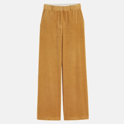 Pantalon large, taille haute, en velours côtelé LA REDOUTE COLLECTIONS