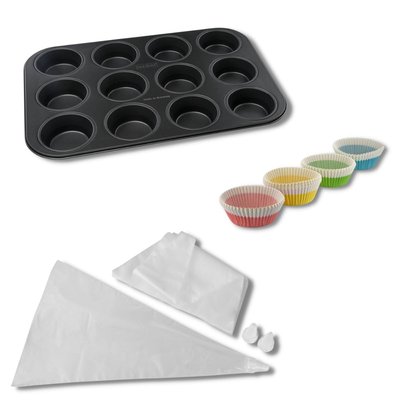 Ensemble 3 pièces spécial muffins ZENKER