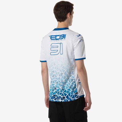 Maillot Kombat Barcelone Ocon Bwt Alpine F1 Team 2024 KAPPA