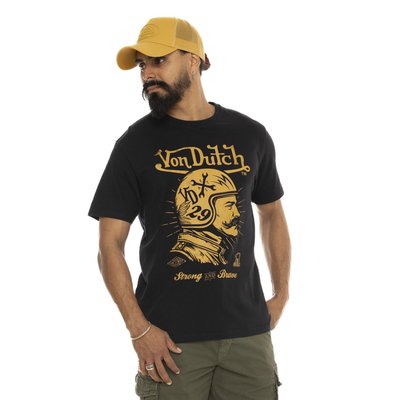 Tee Shirt en coton Mustache VON DUTCH