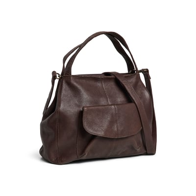 Grand sac à main en cuir, cross body, Automn PIECES