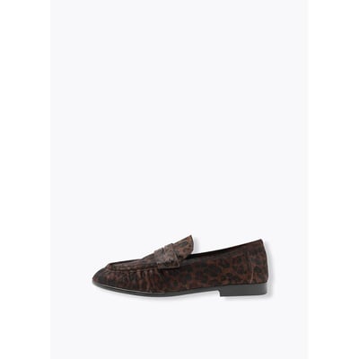 Mocassins léopard en cuir PROMOD