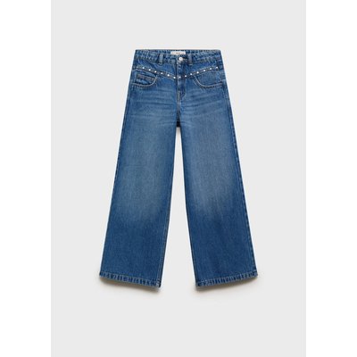 Jean wideleg clouté MANGO KIDS