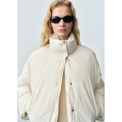 Anorak crop matelassé MANGO