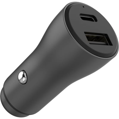 Chargeur allume cigare 42W USB-A + USB-C noir ADEQWAT