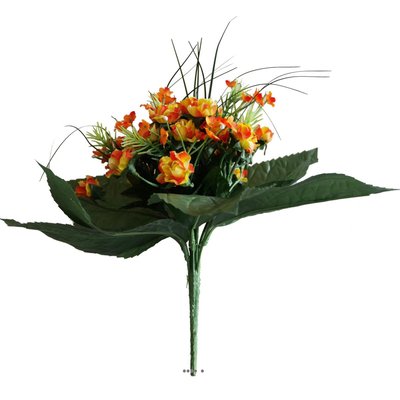 Bouquet de Roses factice 35 fleurs & feui ARTIFICIELLES