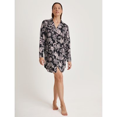 Chemise de nuit à manches longues en modal TENCEL™ et soie CALIDA