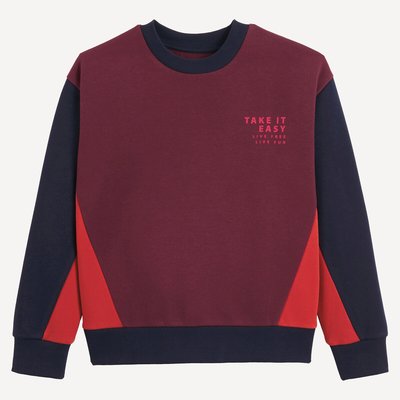 Sweat imprimé poitrine LA REDOUTE COLLECTIONS