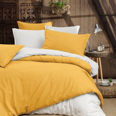 Housse de couette en percale lavée HOME WASHED SENSEI MAISON