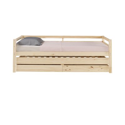 Lit banquette gigogne Bois massif  ALMA AKITEN RETAIL