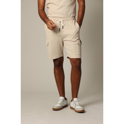 Short en coton gaufré à la taille élastiquée avec cordon HOBART DEELUXE