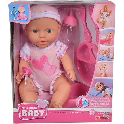Poupon New Baby Born 30cm SIMBA TOYS