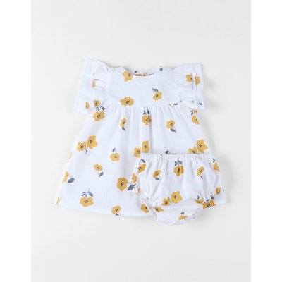 Robe avec bloomer, Crépon de Coton NOUKIE'S